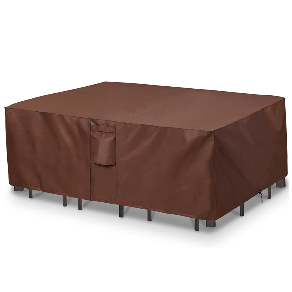 Outdoor Furniture Table And Chairs - Коричневый 420D HEAVY DUTY уличный водонепроницаемый