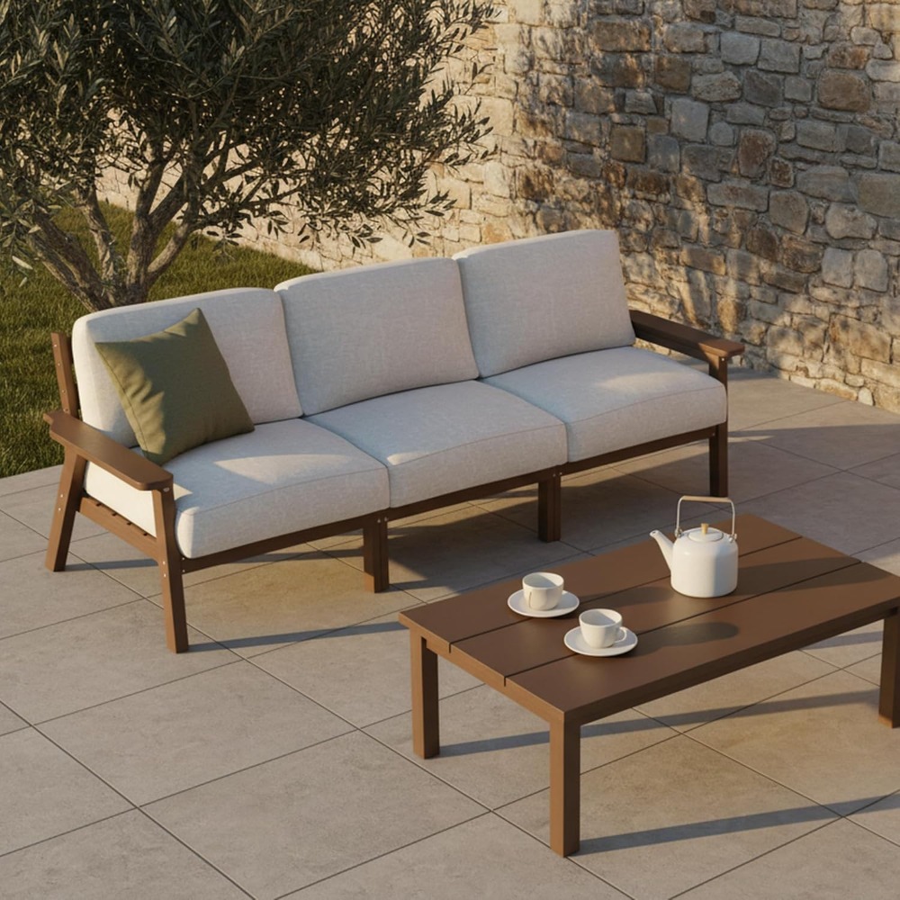 Outdoor Furniture Hdpe - Комплект садовой мебели на 3 места,