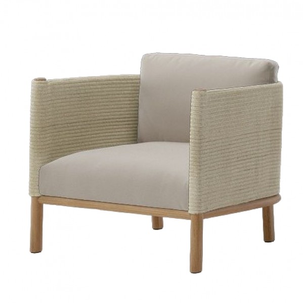 Outdoor Furniture Hotel - Одноместный диван из тикового дерева с