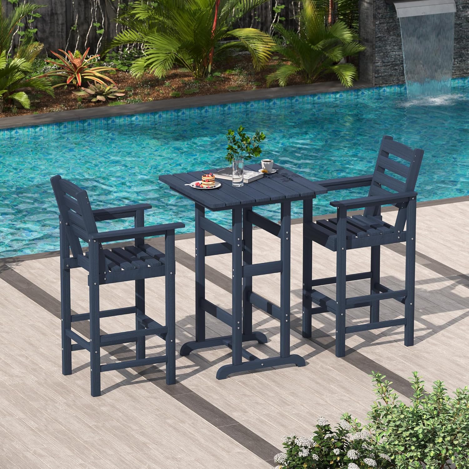 Outdoor Furniture Hdpe - Уличный набор, балконные стулья Adirondack и