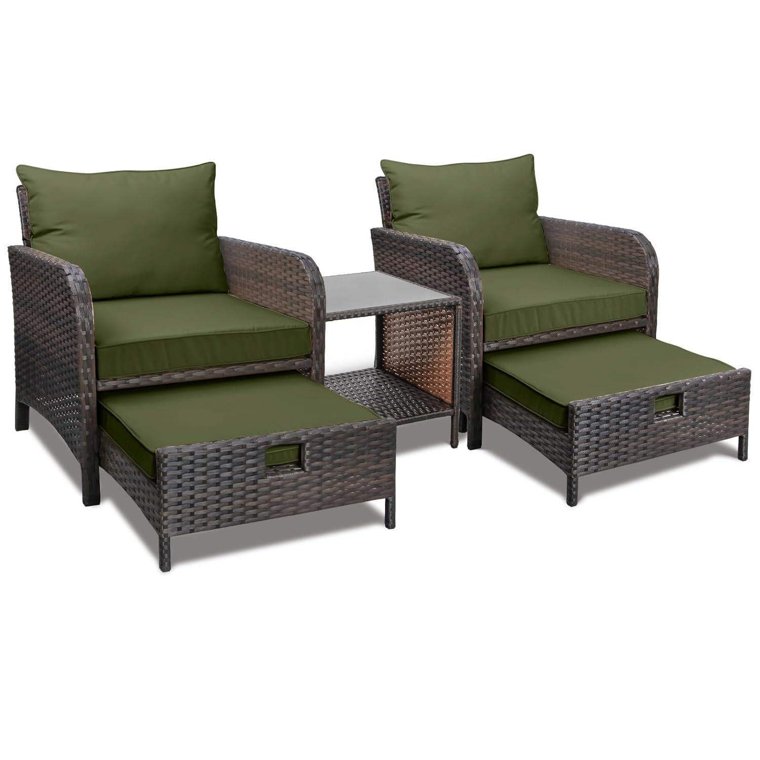 Outdoor Furniture Lounge - Комплект садовой мебели из 5 предметов: