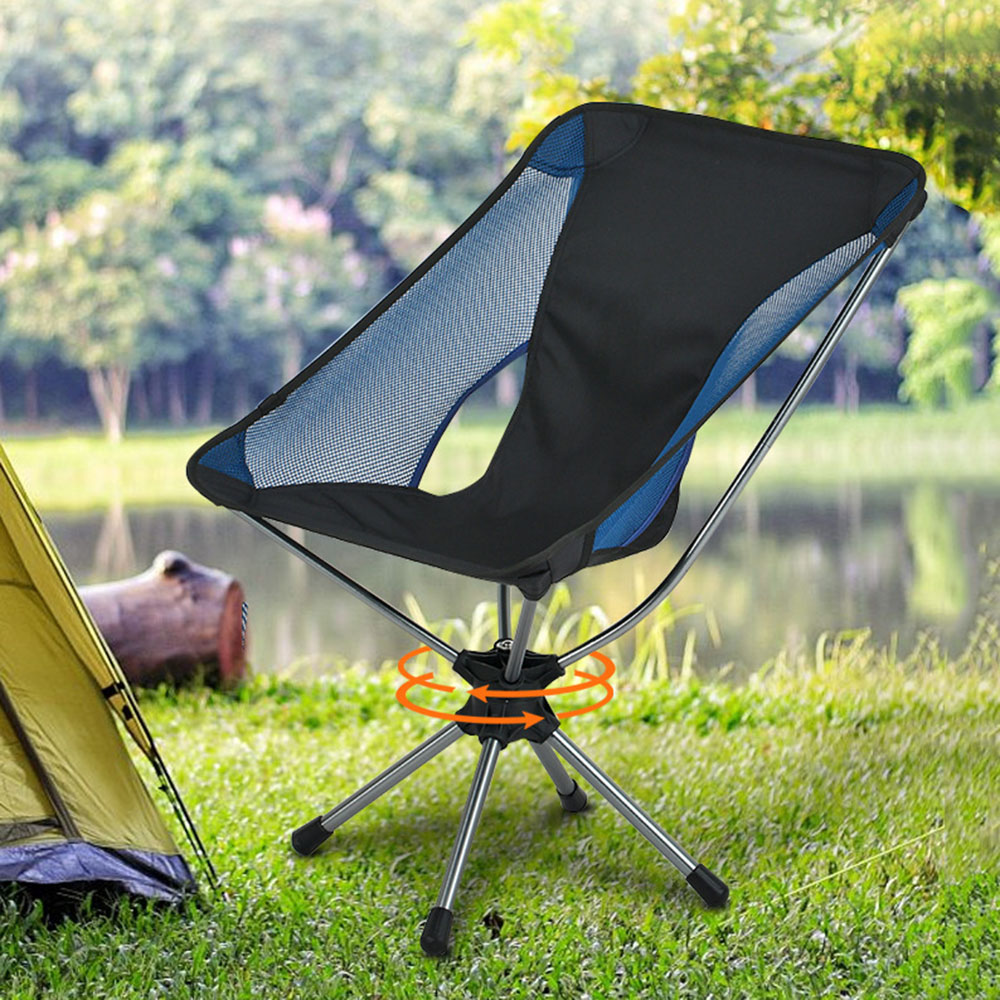 Outdoor Furniture Diy Plans - Складной туристический стул 360 ° Вращающиеся