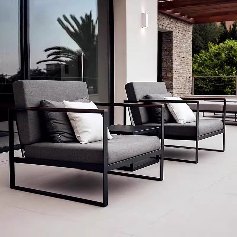 Outdoor Furniture Hotel - Современный водонепроницаемый прочный уличный диванный гарнитур