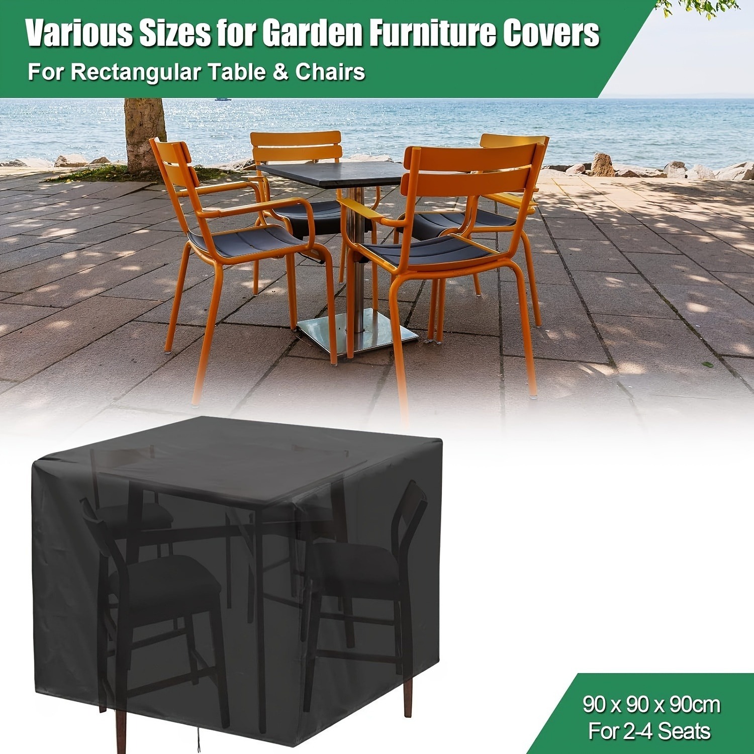Outdoor Furniture Table And Chairs - Прочный чехол для садовой мебели 210D