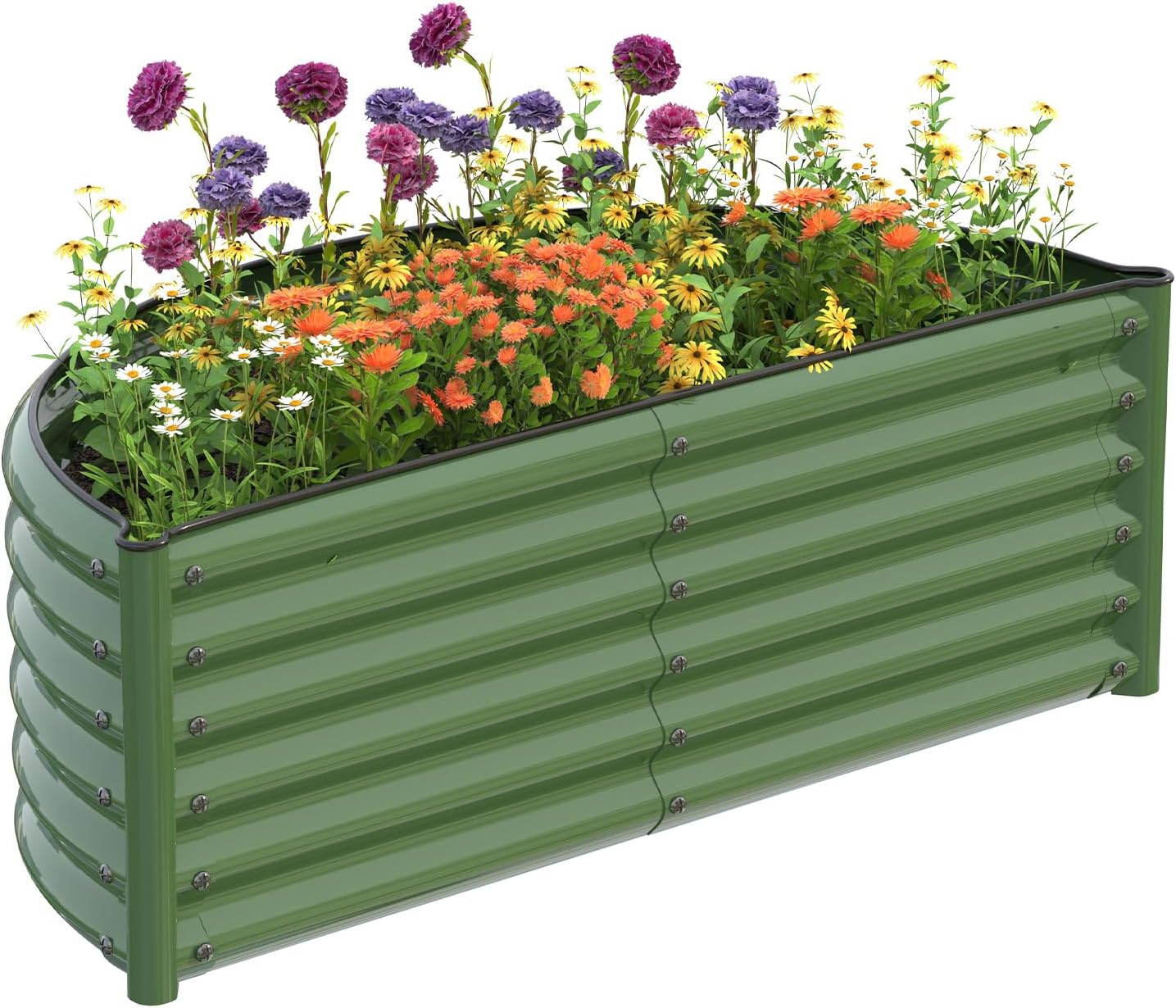 Planter Raised Metal - Оцинкованная приподнятая грядка для сада, комплект
