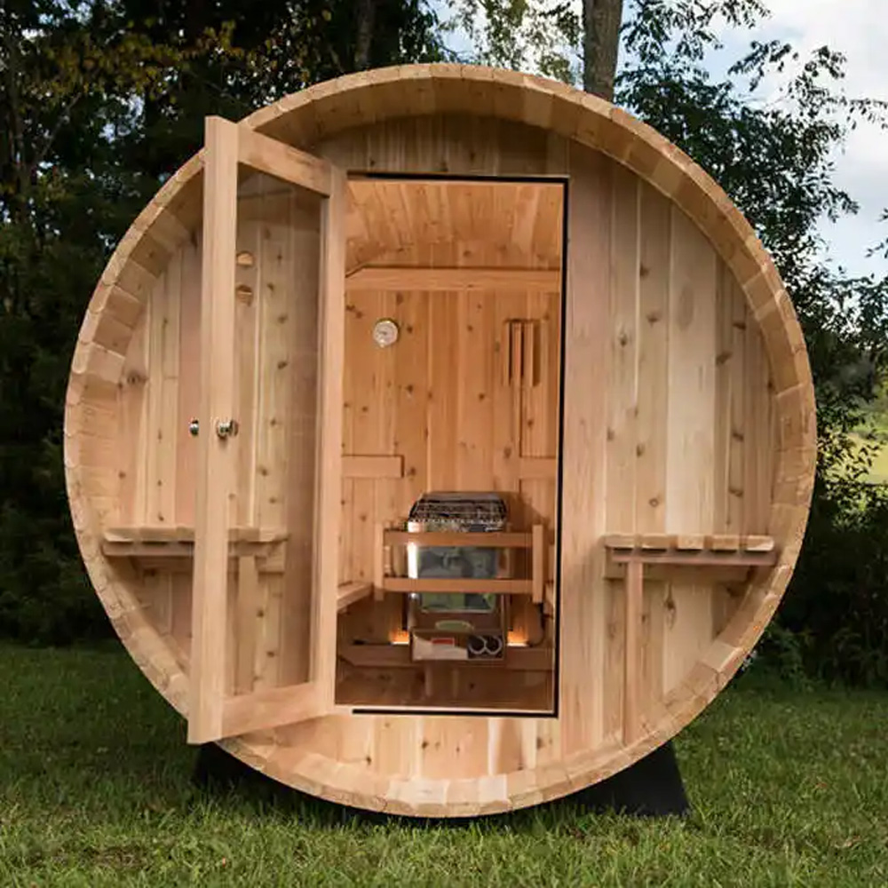 Outdoor Furniture Wood - Уличная сауна оптом: уличная сауна-бочка на