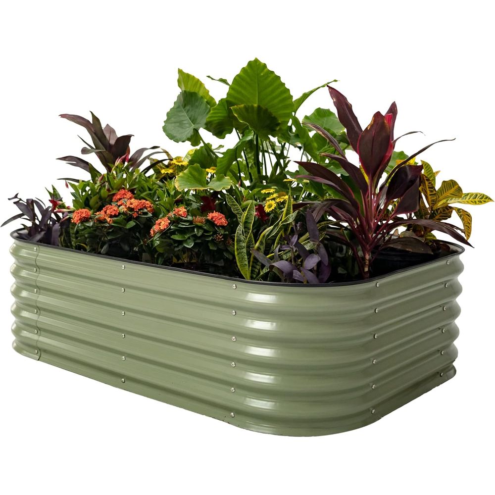 Planter Raised Metal - Комплекты приподнятых грядок Vego Garden, высотой