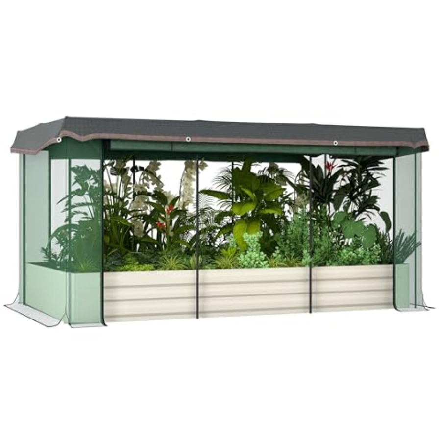Planter Raised Metal - Оцинкованная приподнятая грядка 7,3 x 3,4