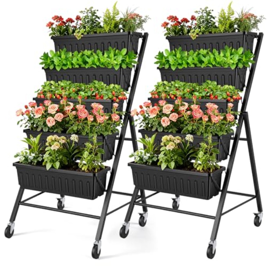 Planter Raised Metal - Комплект из 2-х вертикальных приподнятых грядок