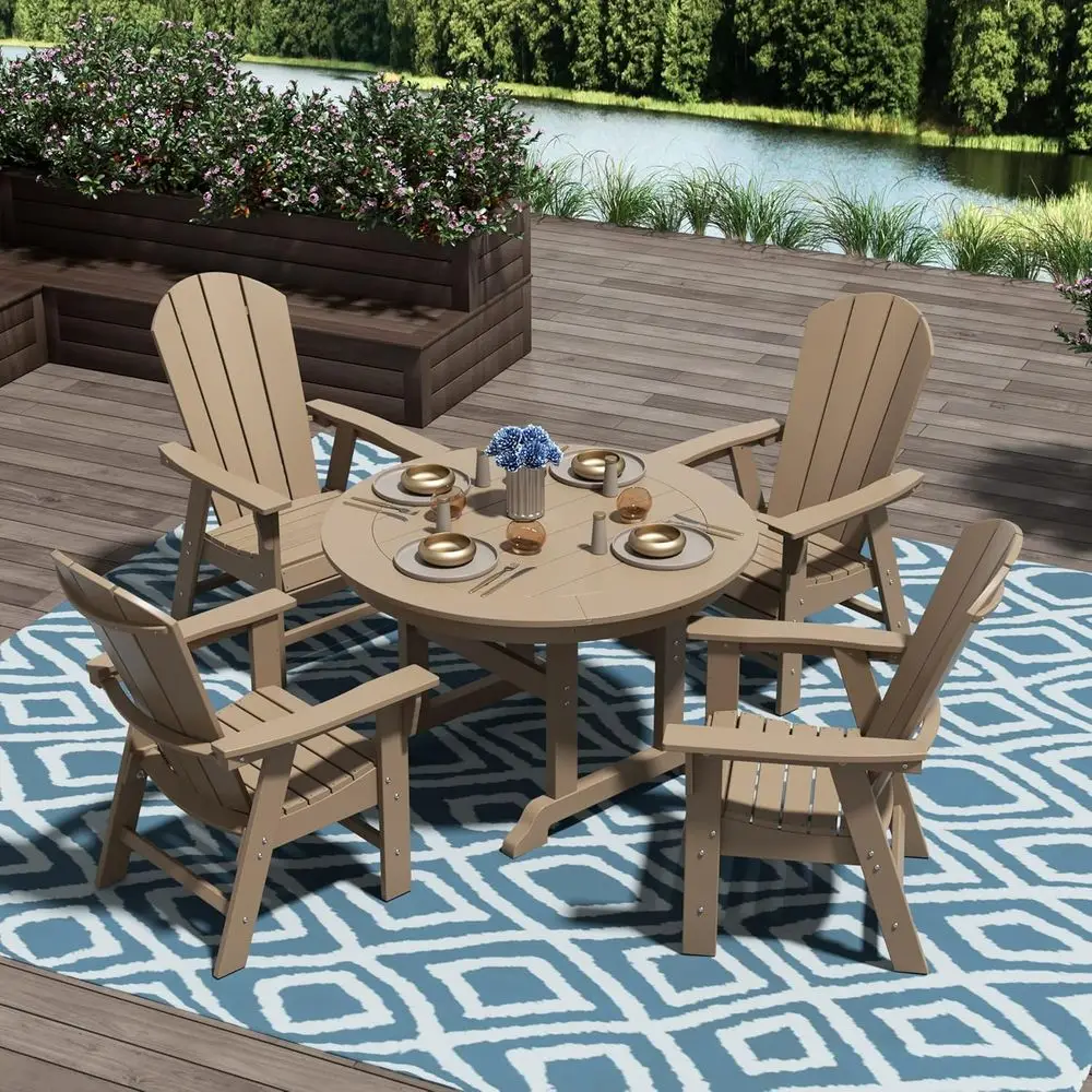 Повседневный обеденный стул Ad – обзор и цена Adirondack Chair Wood