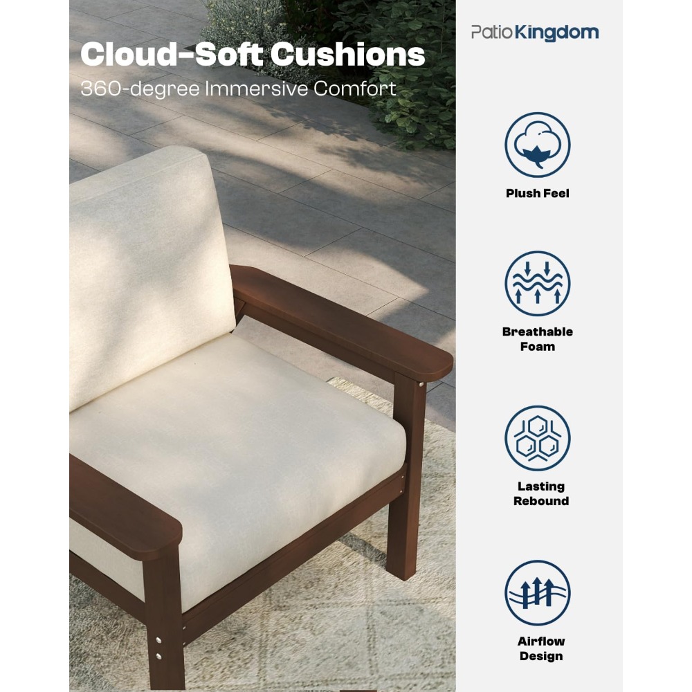 Комплект садовой мебели на 3 м – обзор и цена Outdoor Furniture Hdpe