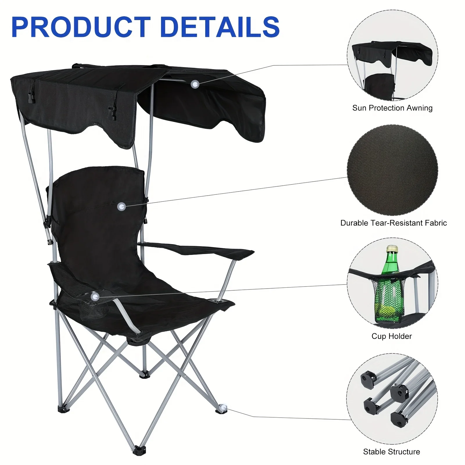 Стул с навесом и солнцезащитны – обзор и цена Outdoor Furniture Sunbrella
