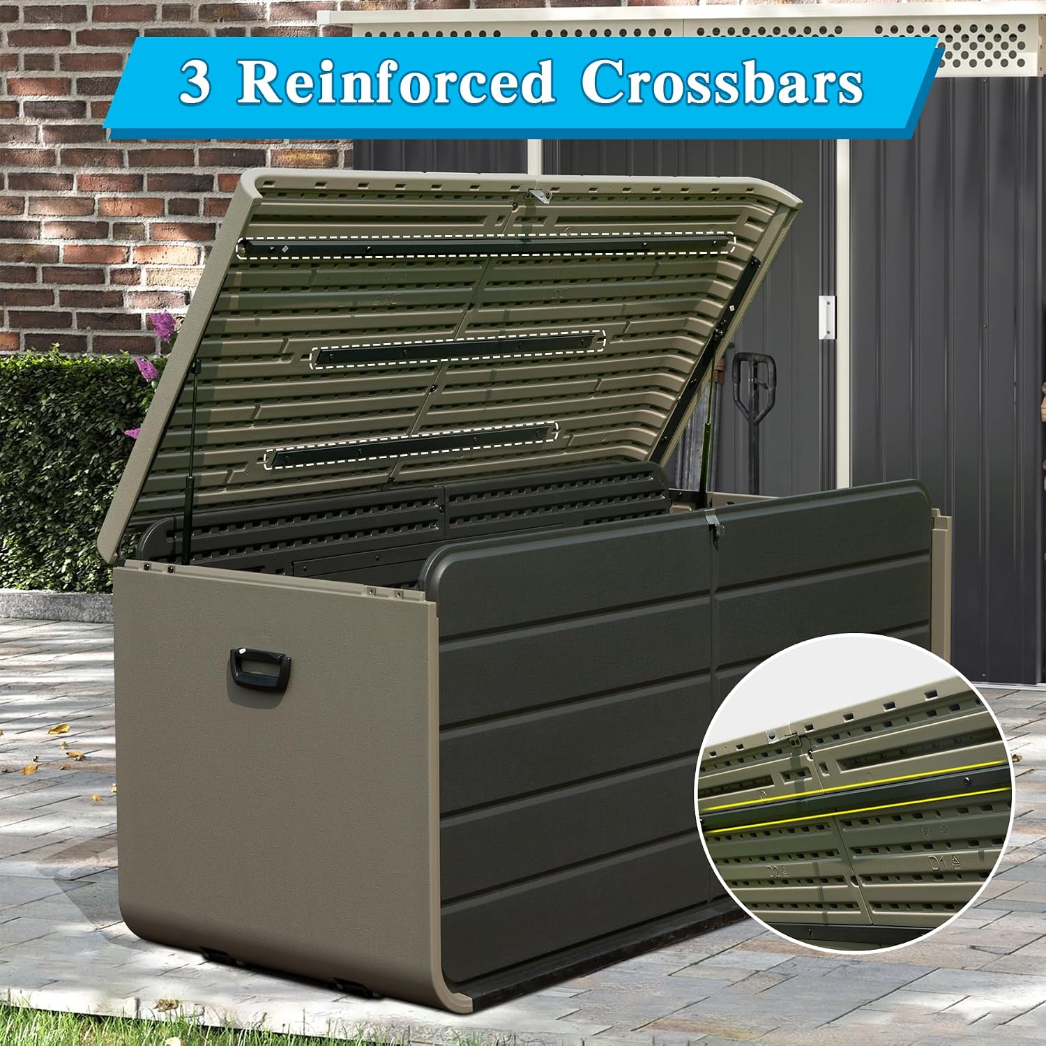 Уличный и домашний ящик для хр – обзор и цена Garden Storage Box
