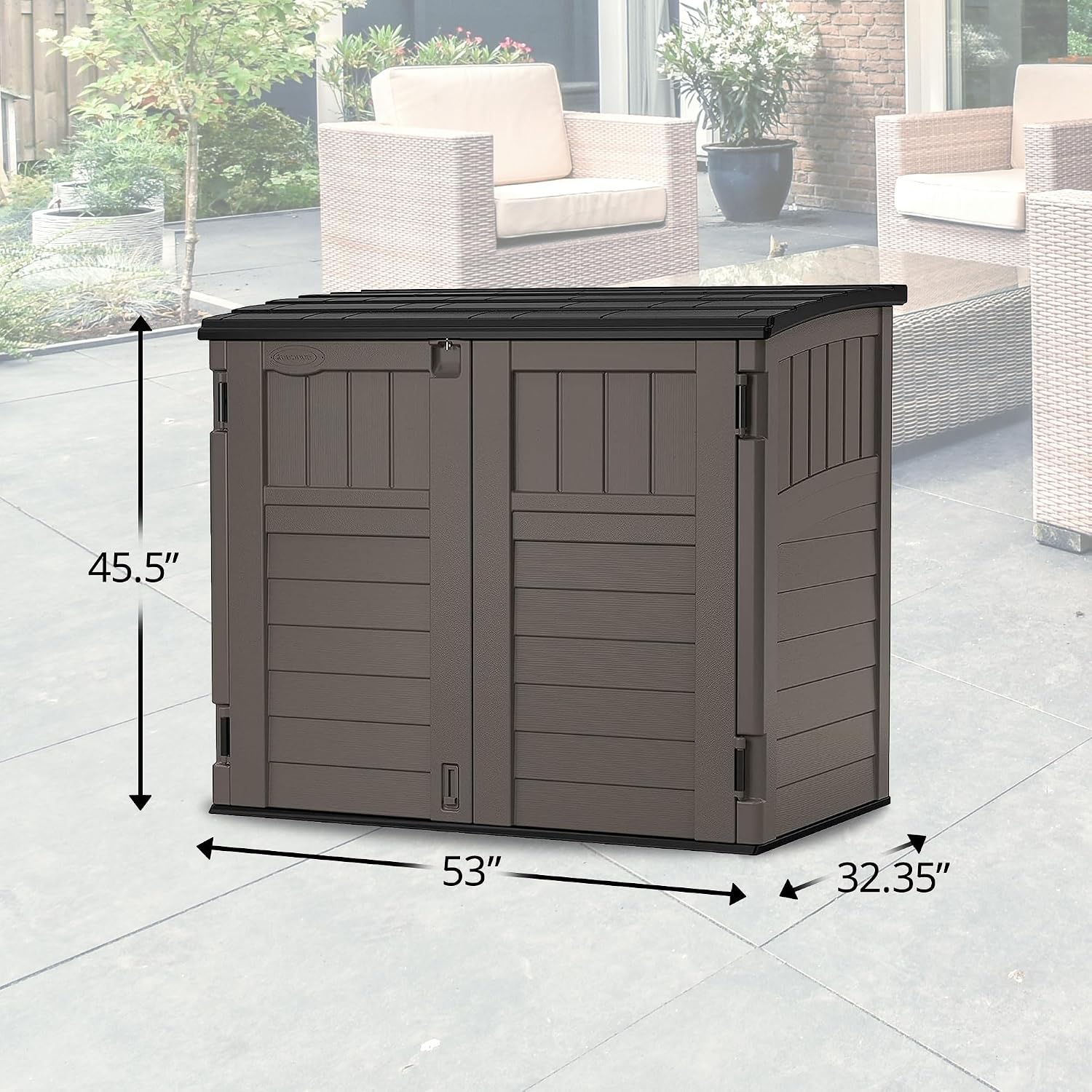 Уличный садовый сарай для хран – обзор и цена Garden Storage Box