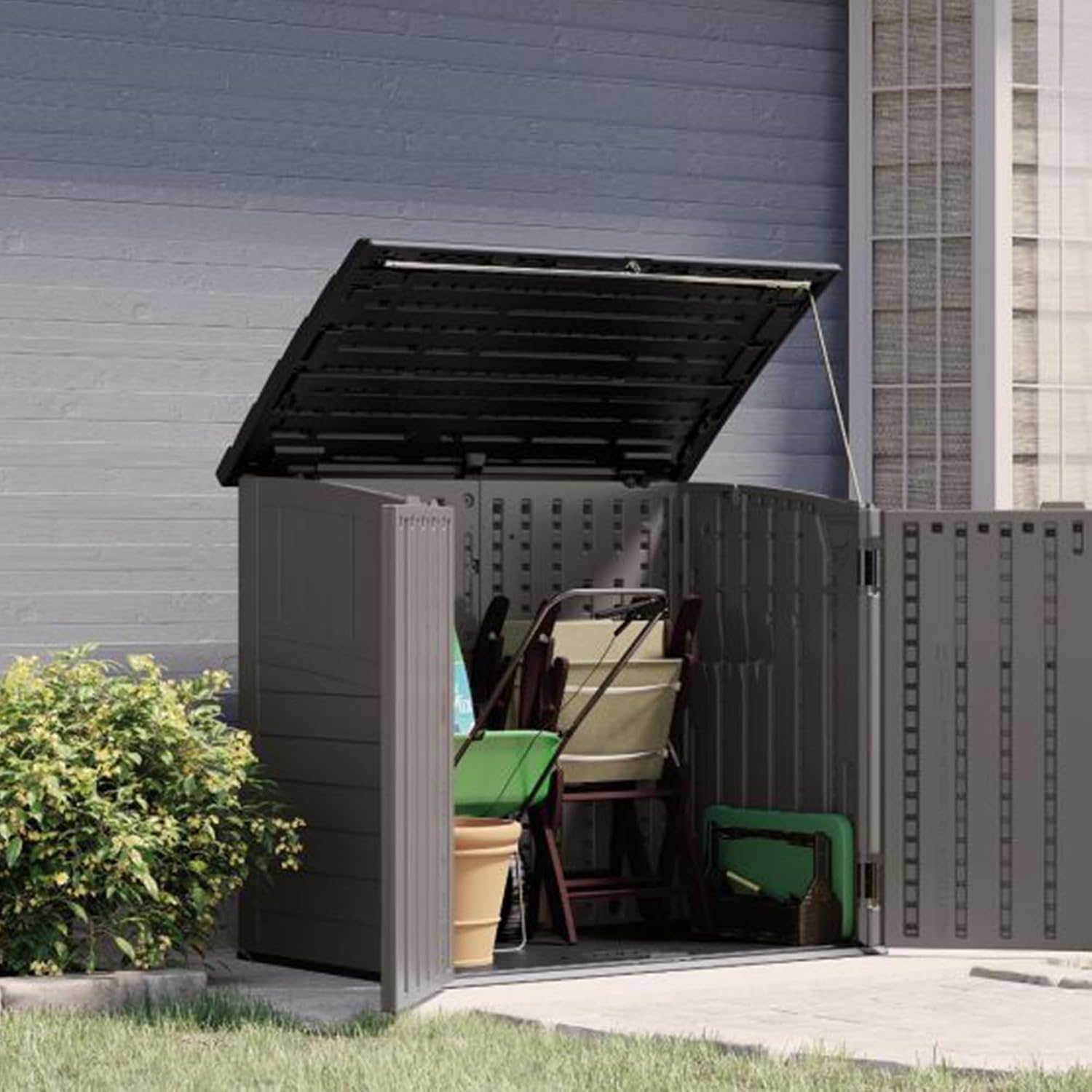 Уличный садовый сарай для хран – обзор и цена Garden Storage Box