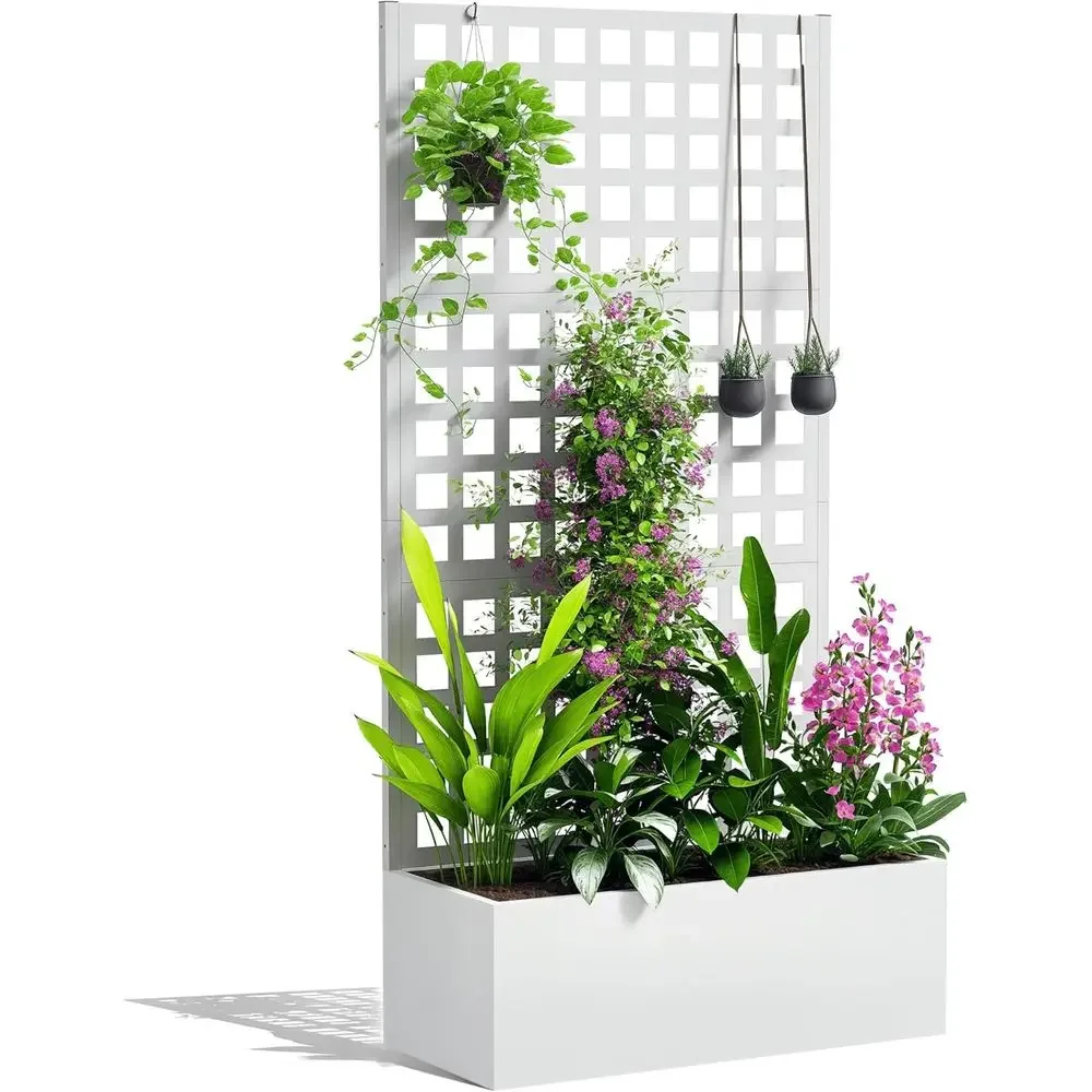 Приподнятая грядка с решеткой, – обзор и цена Planter Raised Metal