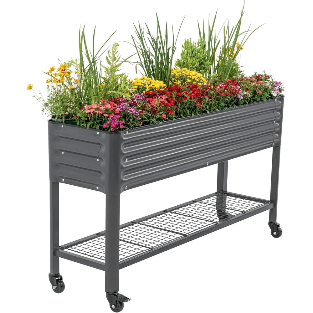 Высокая узкая грядка для сада, – обзор и цена Garden Storage Box