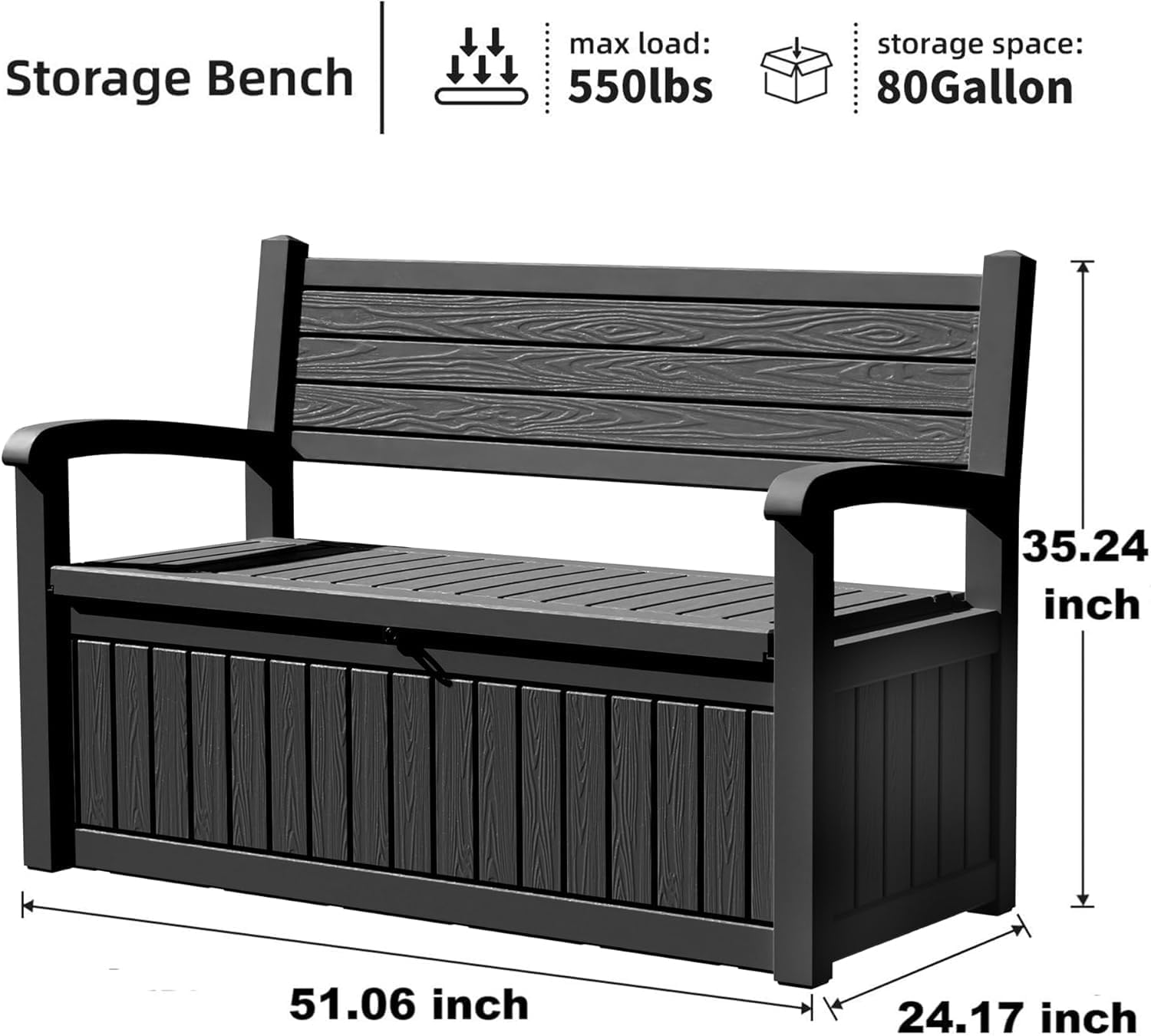 Уличный и домашний ящик для хр – обзор и цена Garden Storage Box
