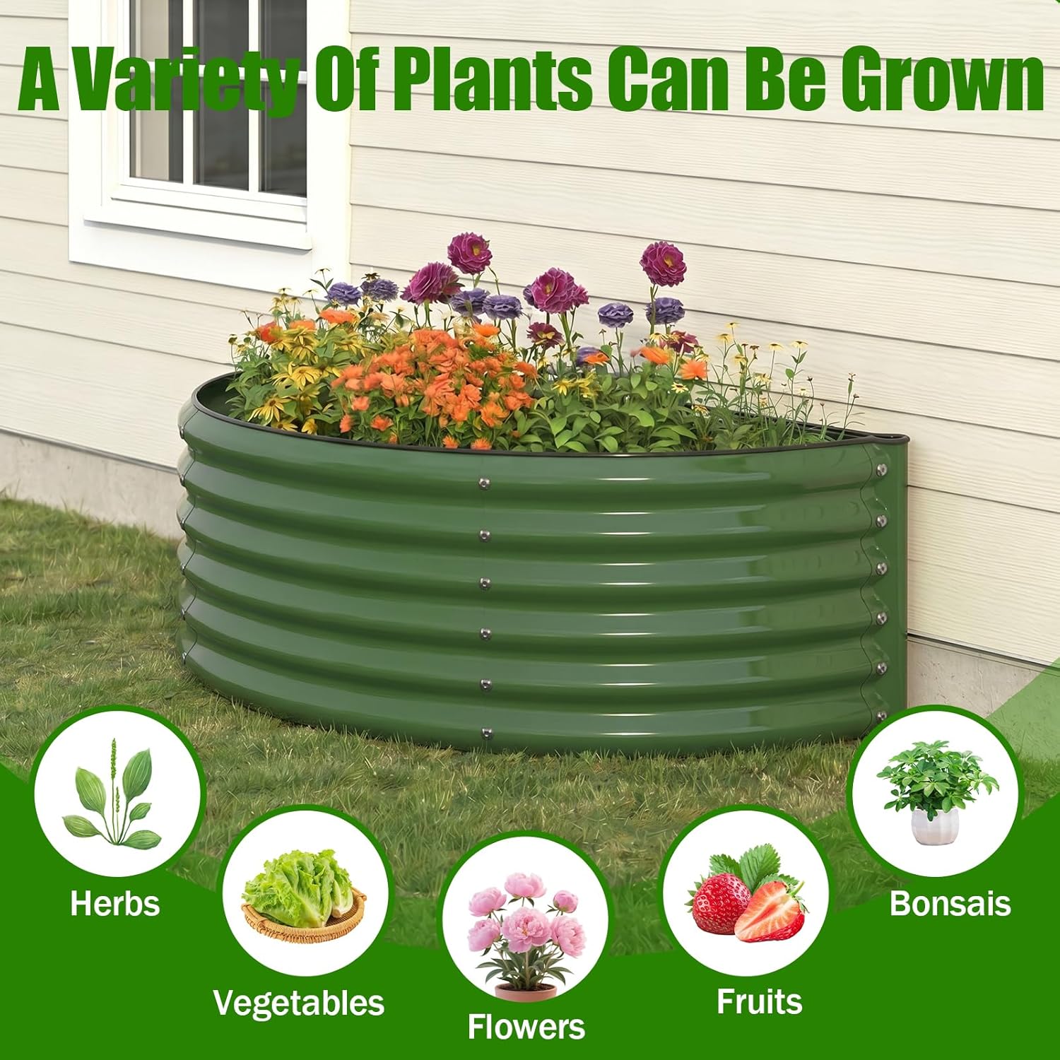 Оцинкованная приподнятая грядк – обзор и цена Planter Raised Metal