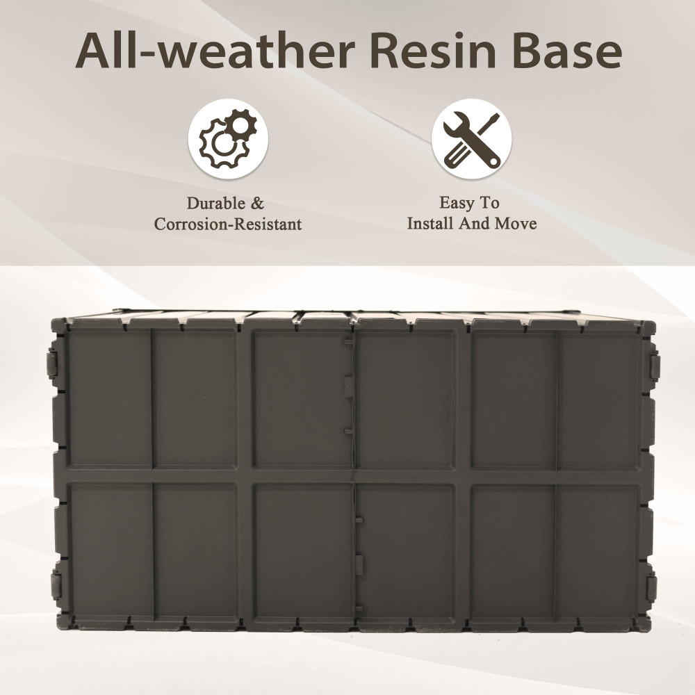 Уличный водонепроницаемый ящик – обзор и цена Garden Storage Box