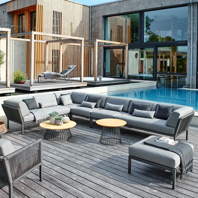 Новый угловой садовый диван-ле – обзор и цена Outdoor Furniture Lounge