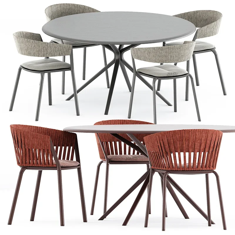 «Уличная мебель, стальной 4-х  – обзор и цена Outdoor Furniture Table And Chairs