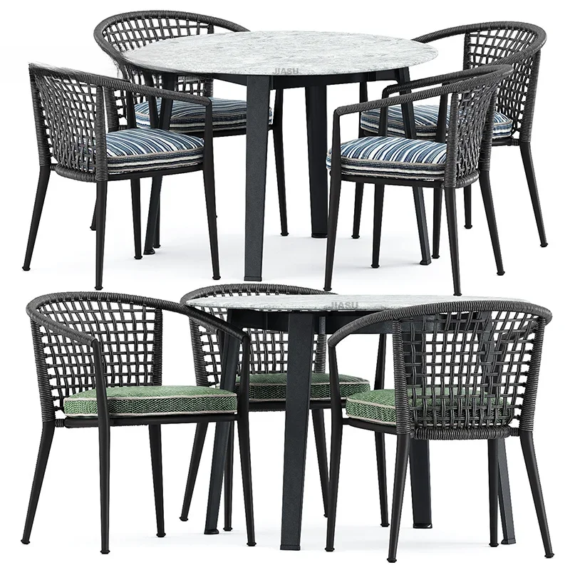 «Уличная мебель, стальной 4-х  – обзор и цена Outdoor Furniture Table And Chairs