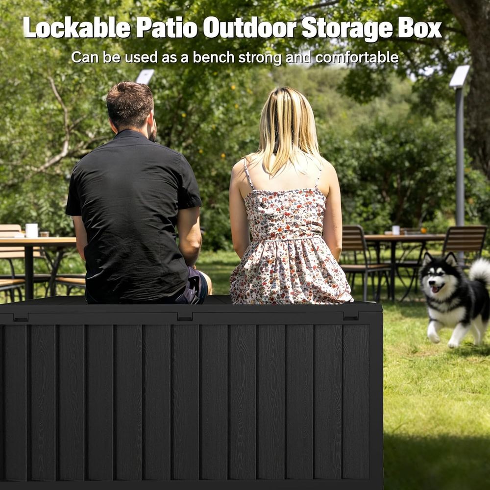 Уличный ящик для хранения на 7 – обзор и цена Garden Storage Box