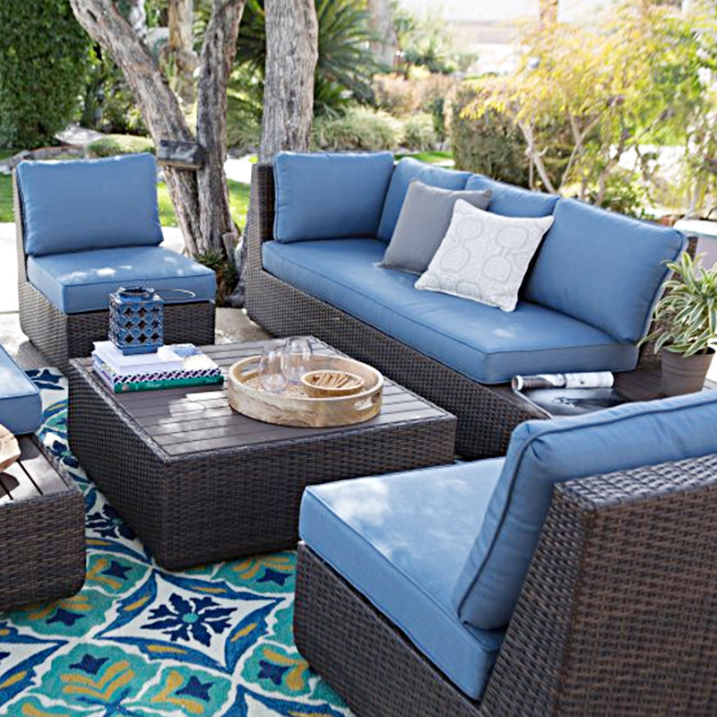 Уличный диван из ротанга для п – обзор и цена Outdoor Furniture Hotel