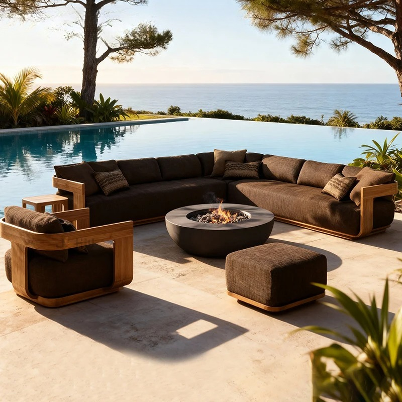 Диван с водонепроницаемыми УФ- – обзор и цена Outdoor Furniture Lounge