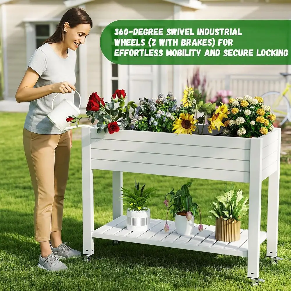 Приподнятая грядка для сада на – обзор и цена Garden Storage Box