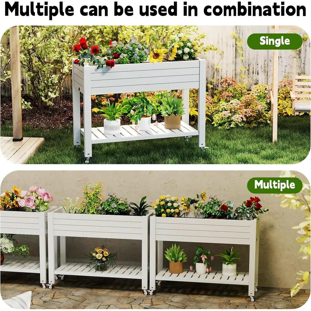 Приподнятая грядка для сада на – обзор и цена Garden Storage Box